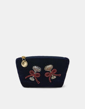 Champagne Glass Velvet Coin Purse, , large