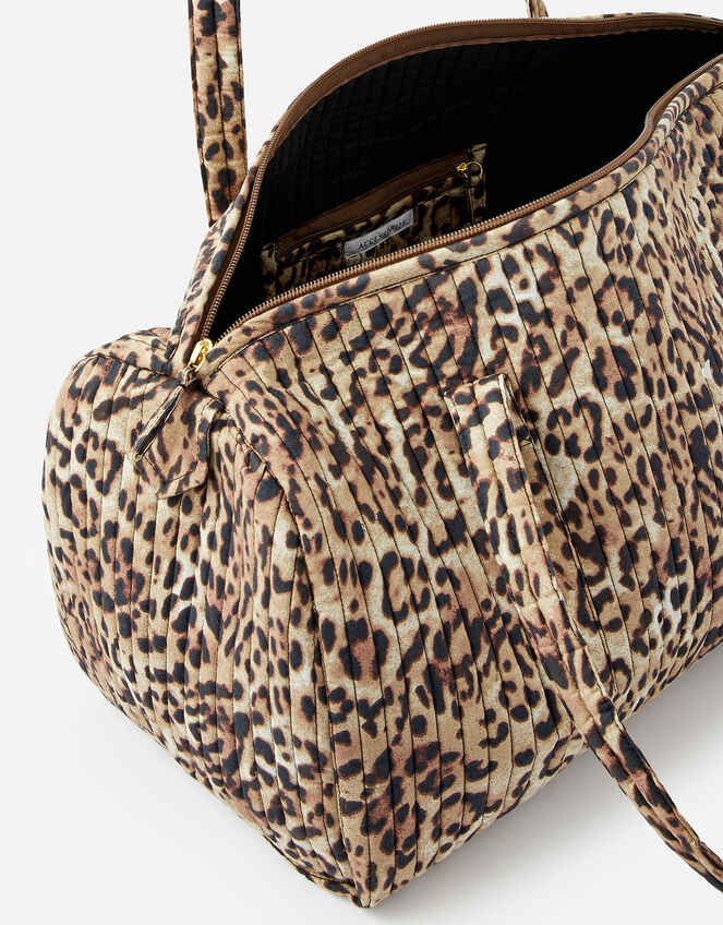 Leopard Weekender Bag , , large