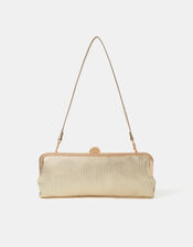 Clip Frame Clutch Bag, Gold (GOLD), large