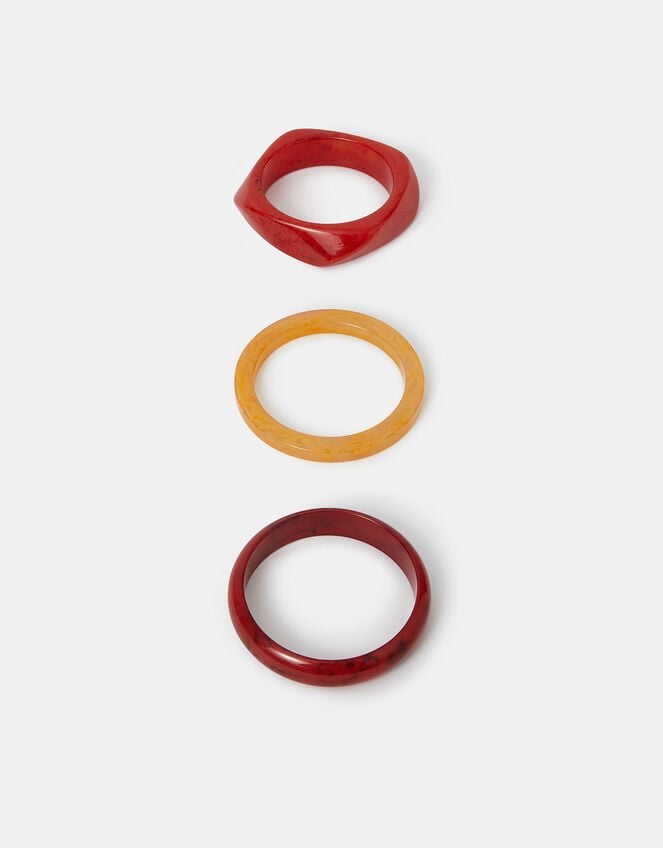 3-Pack Chunky Resin Bangles, , large