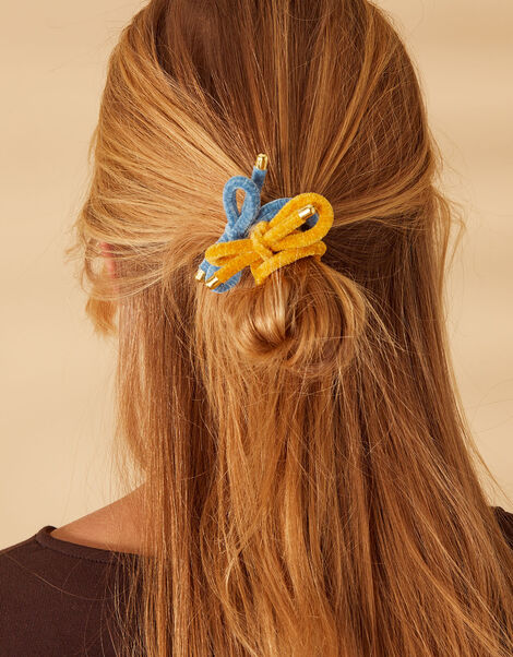 Super Soft Bow Hairbands Set of Three, , large