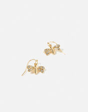Bee Short Drop Earrings, , large