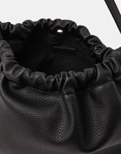 Large Drawstring Shoulder Bag, , large