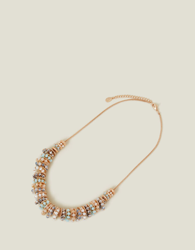 Disc Bead Collar Necklace, , large