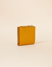 Card Holder Zip Purse, Yellow (OCHRE), large