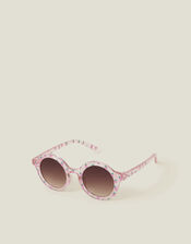 Girls Strawberry Print Sunglasses, Pink (PINK), large