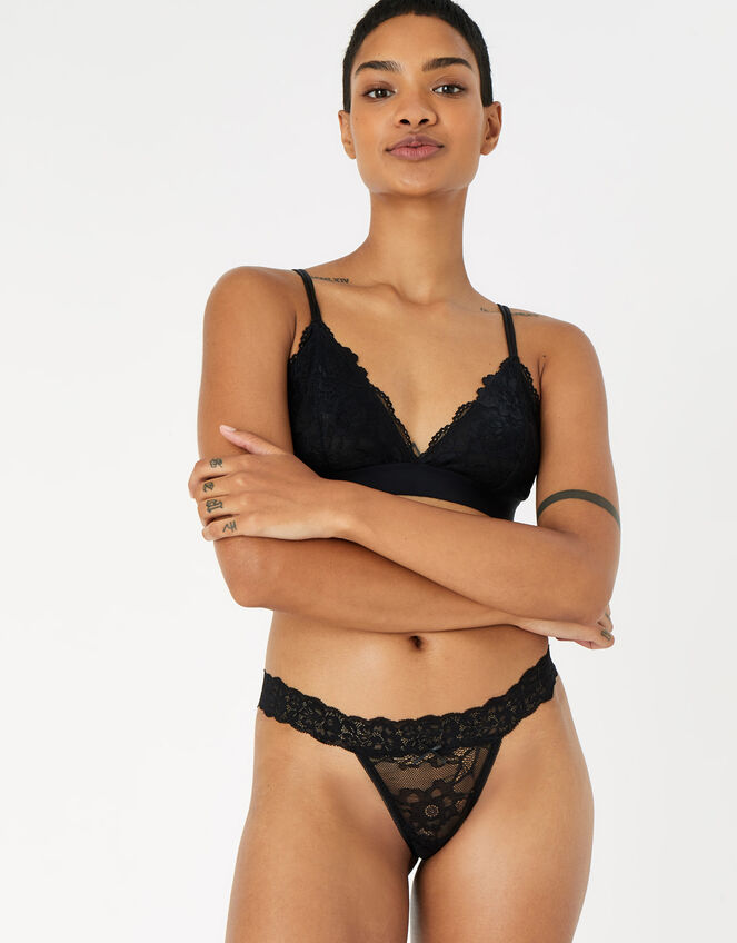 Lace Thong Multipack , Multi (ASSORTED), large
