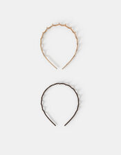 2-Pack Toothcomb Headbands, , large