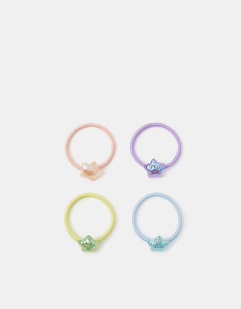 4-Pack Star Hair Bands, , large