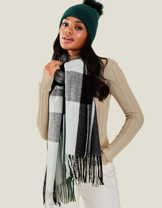 Check Scarf, , large