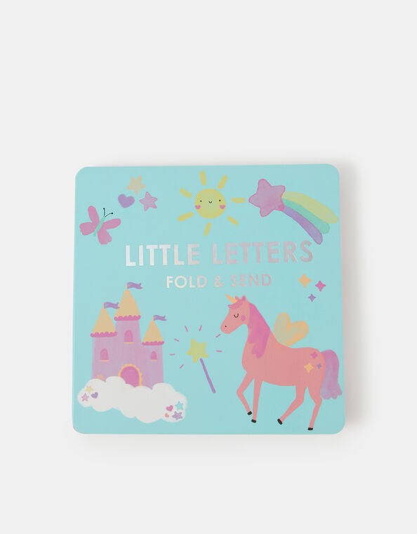 Girls Unicorn Little Letters Stationery Book, , large