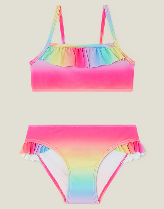 Ombre 2 Piece Pastel Bikini Set