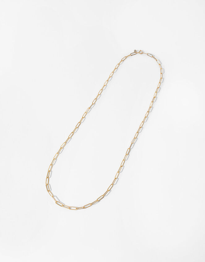 Gold-Plated Long Wrap-Around Necklace, , large