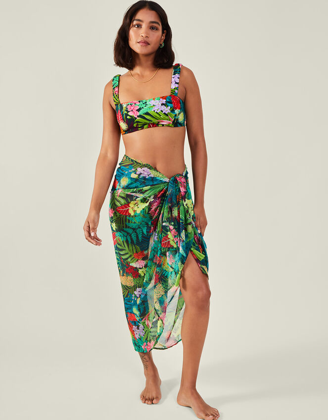Jungle Print Sarong, , large