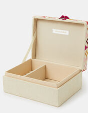 Palm Embroidered Jewellery Box, , large