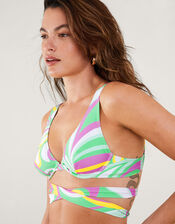 Swirl Bikini Top, Multi (BRIGHTS-MULTI), large