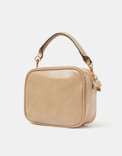 Boxy Crossbody Bag, Nude (NUDE), large