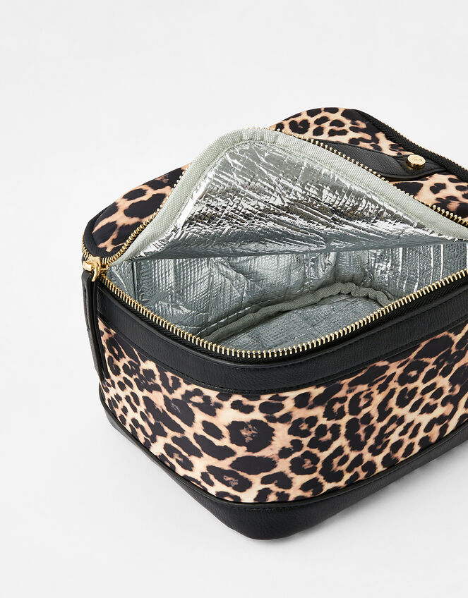 Square Lunch Box , Leopard (LEOPARD), large