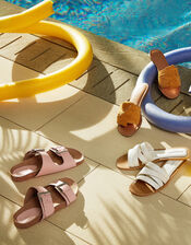 Perth Twist Sliders, Yellow (OCHRE), large