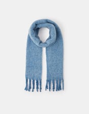 Super Soft Plain Scarf, Blue (BLUE), large