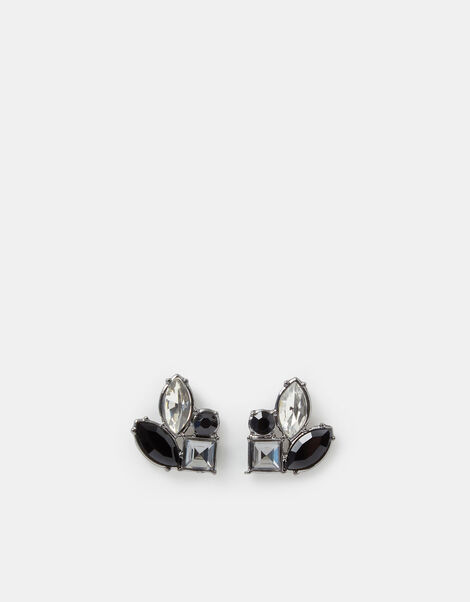 Gemstone Cluster Stud Earrings, , large