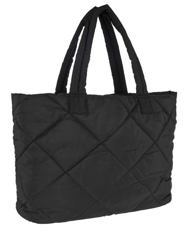 Quilted Tote Bag, , large