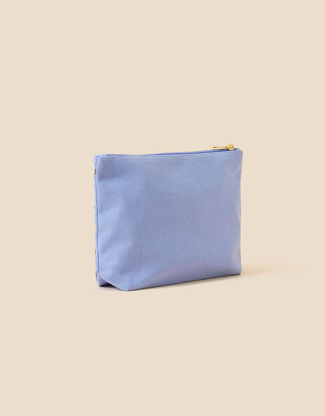 Large Embroidered Make-Up Bag, , large