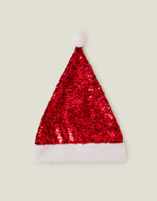 Sequin Santa Hat, , large