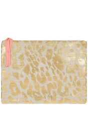 Leopard Print Pouch Bag, , large