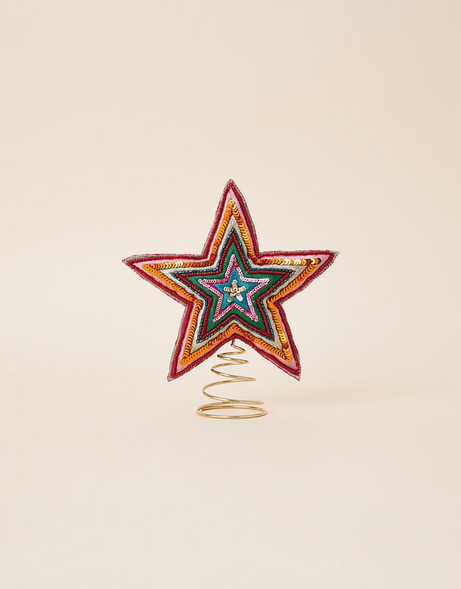 Star Christmas Tree Topper, Multi (BRIGHTS-MULTI), large