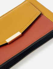 Front Pocket Zip Purse, Yellow (OCHRE), large