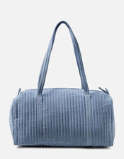 Denim Weekend Bag, , large