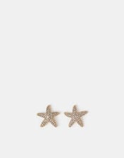 Diamant&eacute; Starfish Stud Earrings, , large