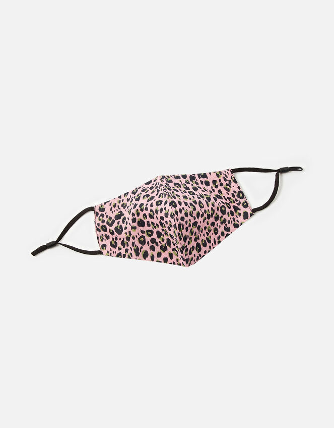 Leopard Print Face Covering, , large