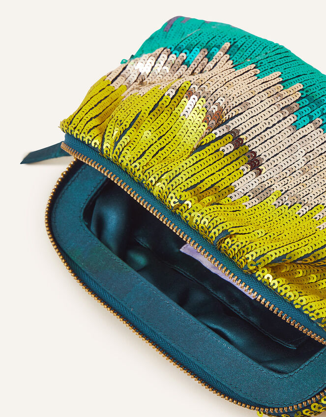 Ombre Sequin Clutch, Multi (BRIGHTS-MULTI), large