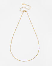 Twist Chain Necklace, Gold (GOLD), large