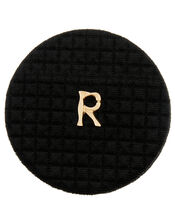 Velvet Initial Mirror - R, , large