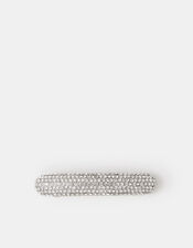 Diamanté Barrette Hair Clip, , large