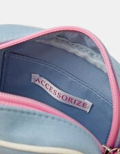 Girls Embroidered Prairie Crossbody Bag, , large