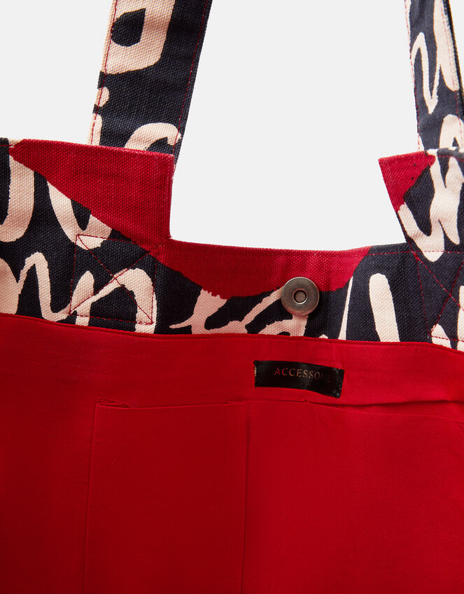 Bisou Lips Shopper Bag, , large