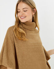 Cosy Knit Poncho, , large