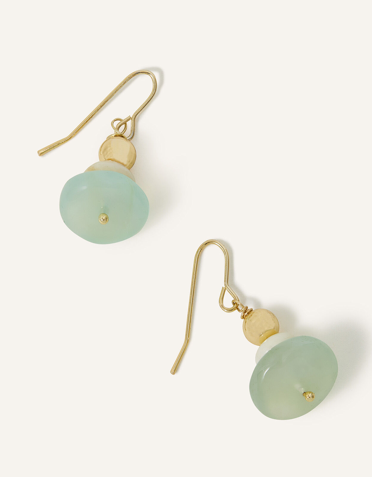 Semi precious drop earrings sale