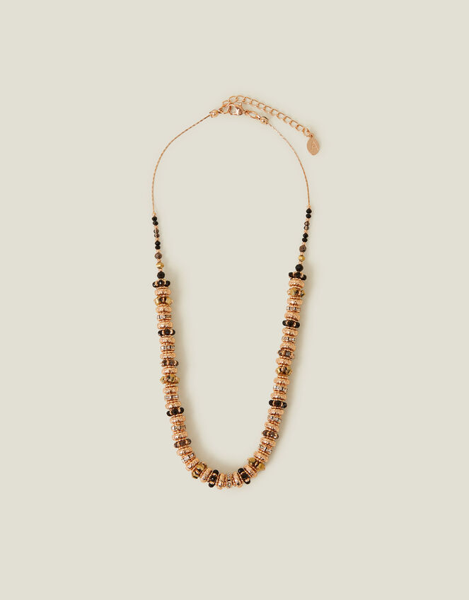 Bead Stack Collar Necklace, , large