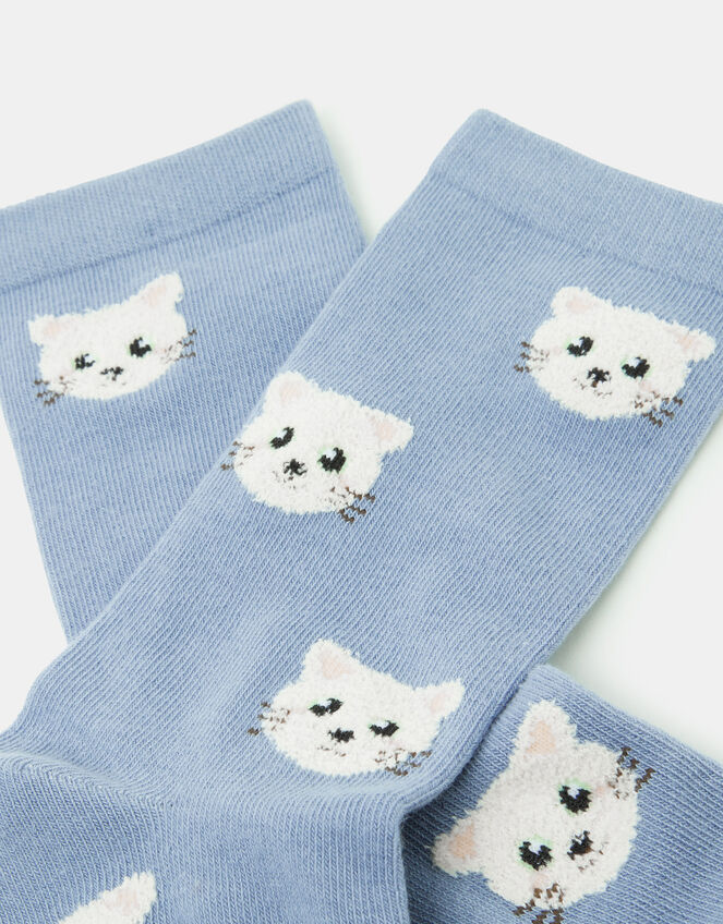 Cat Print Socks, , large