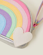 Girls Rainbow Cross-Body Bag, , large