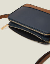 Suedette Classic Crossbody Bag, Multi (DARKS MULTI), large