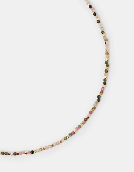 14ct Gold-Plated Beaded Necklace, , large