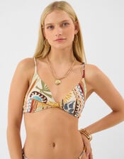 Abstract Print Bikini Top, Multi (MULTI), large