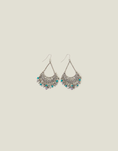Tassel Statement Drop Earrings, , large