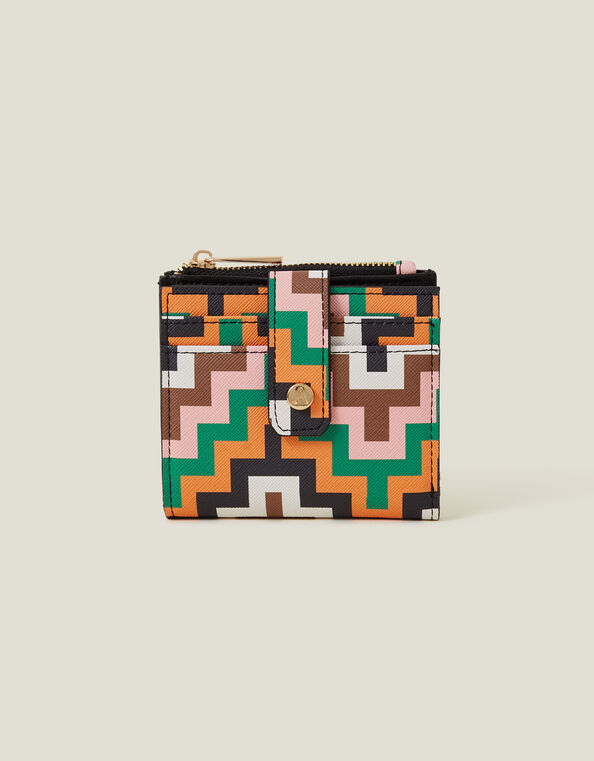Geometric Print Card Holder, , large